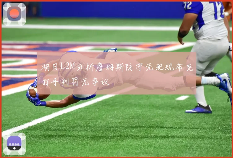 湖日L2M分析詹姆斯防守无犯规布克打手判罚无争议